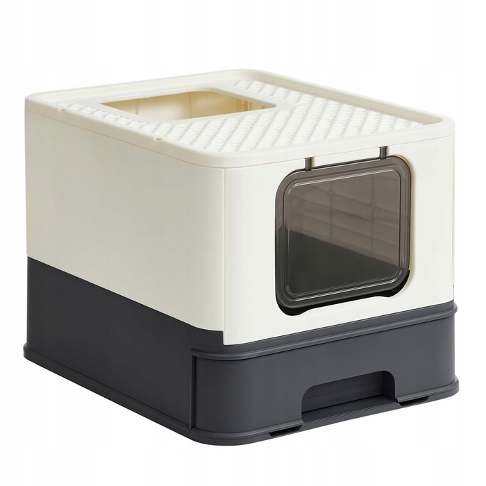 Закритий лоток-туалет для котів Feandrea від Songimcs, 54,3 см x 42,5 см x 37,8 см