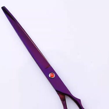 Набір ножиць для собак: професійний набір для грумінгу з нержавіючої сталі (прямі, зігнуті, фінішні ножиці, гребінець) для тіла, морди, вух та лап