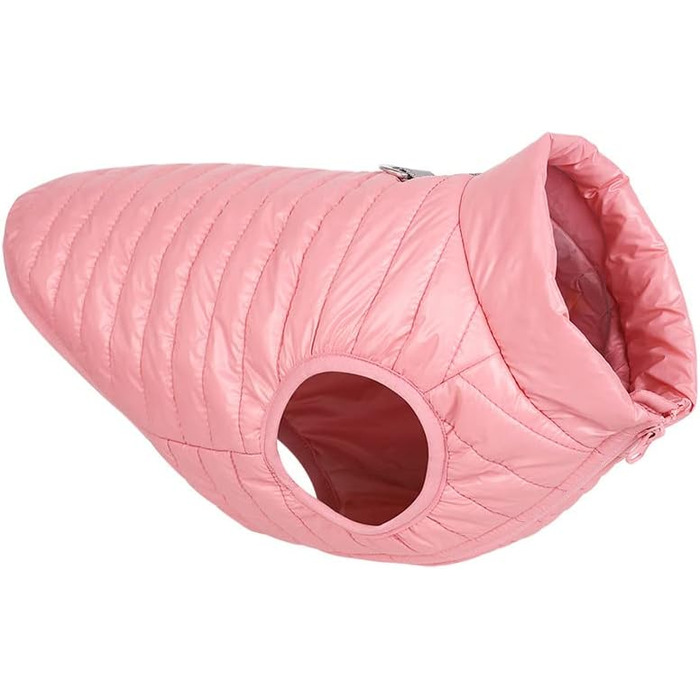 Зимовий одяг для собак: тепла куртка-жилет для собак, для цуценят, водонепроникна, вітронепроникна, тепла, з утеплювачем, для маленьких та середніх собак (XL, Рожевий)