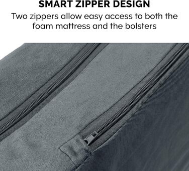 Ліжко для собак Furhaven XL з піною з пам'яттю, двоколірне штучне хутро та замша, форма 