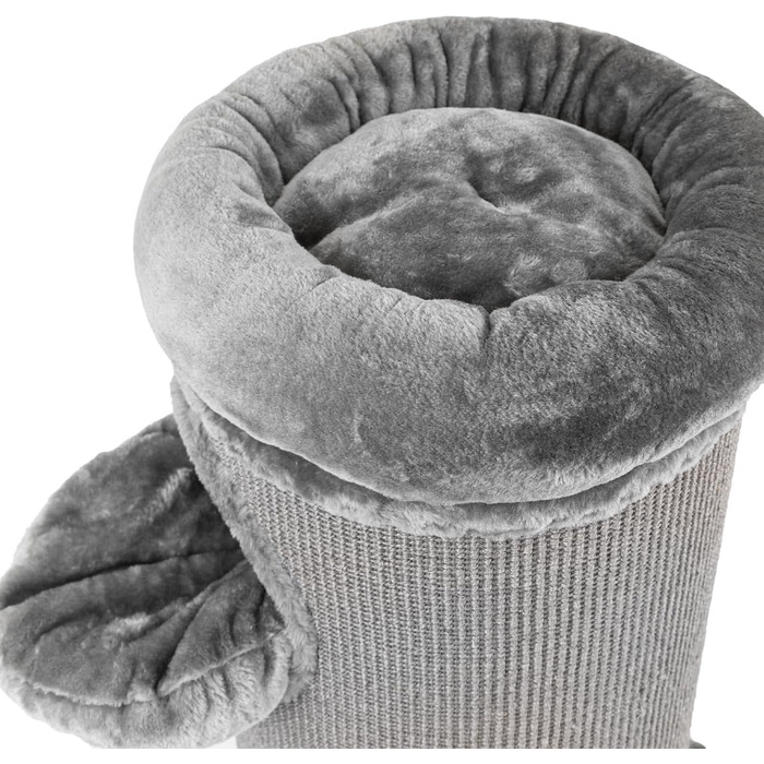 Котячий будиночок та когтеточка Olivia - антрацит, 40x40x100 см