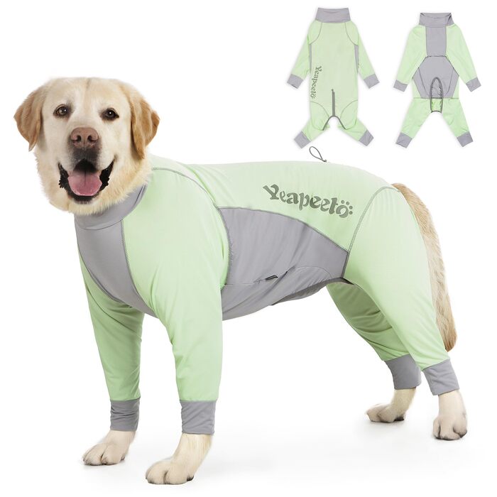 Комбінезон захисний від сонця Yeapeeto Hund UPF 50+ 5XL Хакі (швидковисихаючий, дихаючий, анти-шерсть)