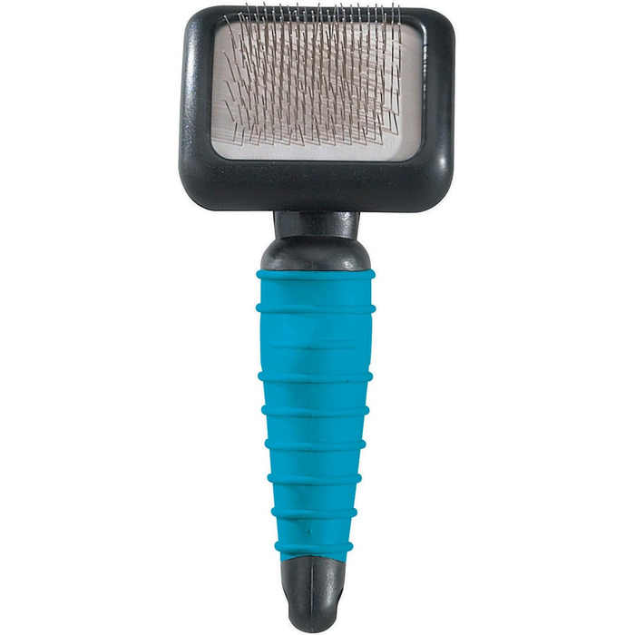 Щітка для грумінгу собак astar - ергономічна щітка для вичісування шерсті, чорна (S)