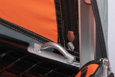 TrendPet Comfort Wagon M: Алюмінієвий причіп для собак з підвіскою, сірого кольору