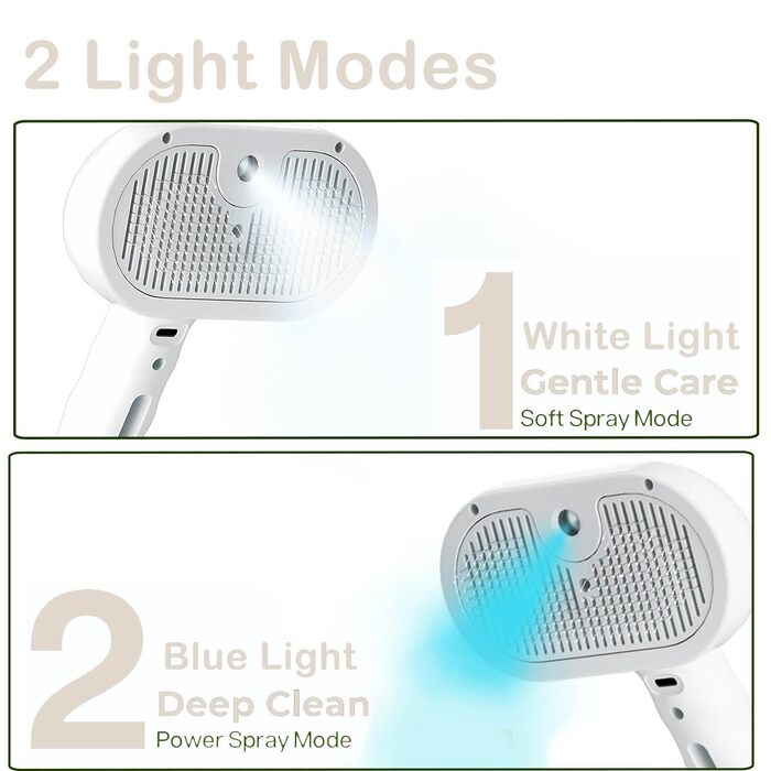 Парові щітки для котів та собак, масажні щітки з водяним туманом для догляду за шерстю