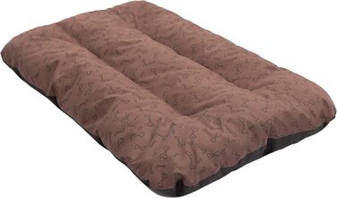 М'який лежак для собак: м'який лежак-матрац для собак, кошик-ліжко для тварин, 90 x 60 см, світло-коричневий (R2)