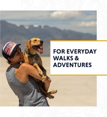 Ruffwear Crag нашийник для собак, світловідбивний, зручний, щоденний, бірюзовий, 28-36 см