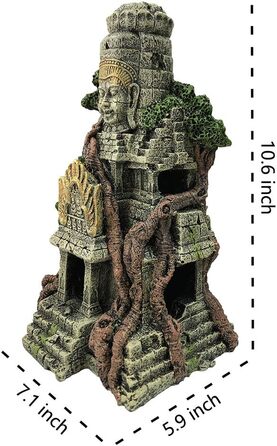 Статуетка Будди для акваріума SLOCME - декор Angkor Tempel, орнамент