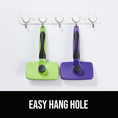 Самоочисна щітка для собак, вичісувальна щітка для довгої та короткої шерсті, турбота про шкіру, щітка для собак та котів, що видаляє шерсть, щітка для грумінгу, чорна