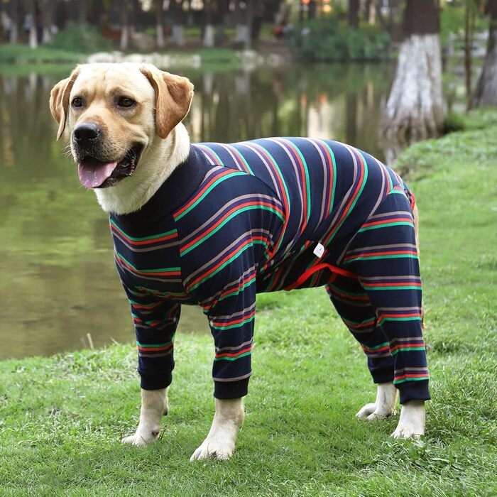 Піжама для собак після операції, комбінезон з довгим рукавом, синій (1 шт.)