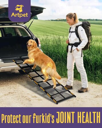 Рампа для собак Extra Lange 190 см – стабільна авторампа для великих собак, для SUV, комбі та автодому, до 90 кг