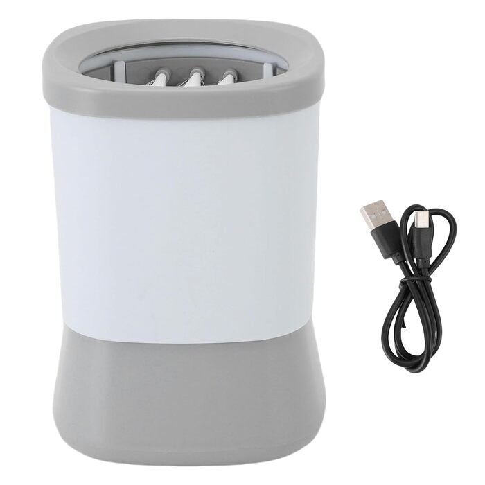 Електричний очисник лап для собак Xiuganpo з м'якими силіконовими щітками, 2 швидкості, також підходить для котів