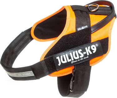 Шлея Julius-K9 IDC Power, розмір 2XL/3, UV-помаранчева, стелс
