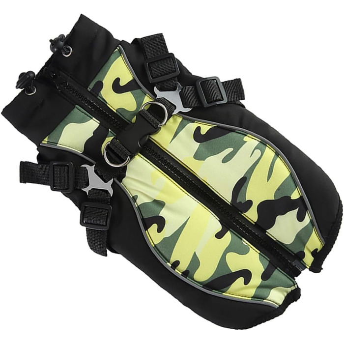 Теплий зимовий костюм для собак GLEAVI з поліестеру для маленьких собак. Зносостійкий костюм для цуценят, зручний одяг для собак у холодну погоду