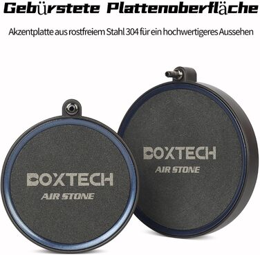 Набір дифузорів Boxtech для акваріума, аератор-пластина 130 мм, камінь для насичення води киснем