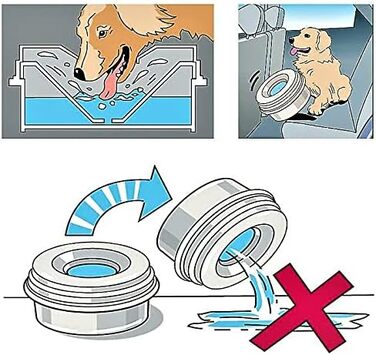 Тринapф для собак Tilty Bowl XL (Крем)