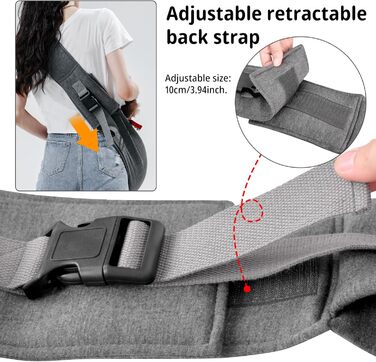 Сумка-переноска для собак Vrbabies, для маленьких собак та інших домашніх тварин до 5 кг, регульована, сітка, липучка, пряжки