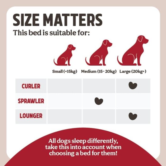 Гарне собаче ліжко Rosewood Sonny з пластику, мокко, 95 x 68 x 27 см