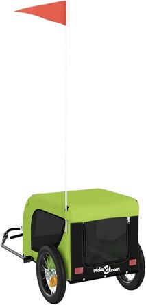 Навіс для собак Robuster, зелено-чорний, 124x53x53 см, до 30 кг, модель 93997