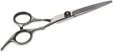 Ножиці для грумінгу Ferplast GRO 5783 PREMIUM для собак та котів з короткою, середньою та довгою шерстю, прямі леза